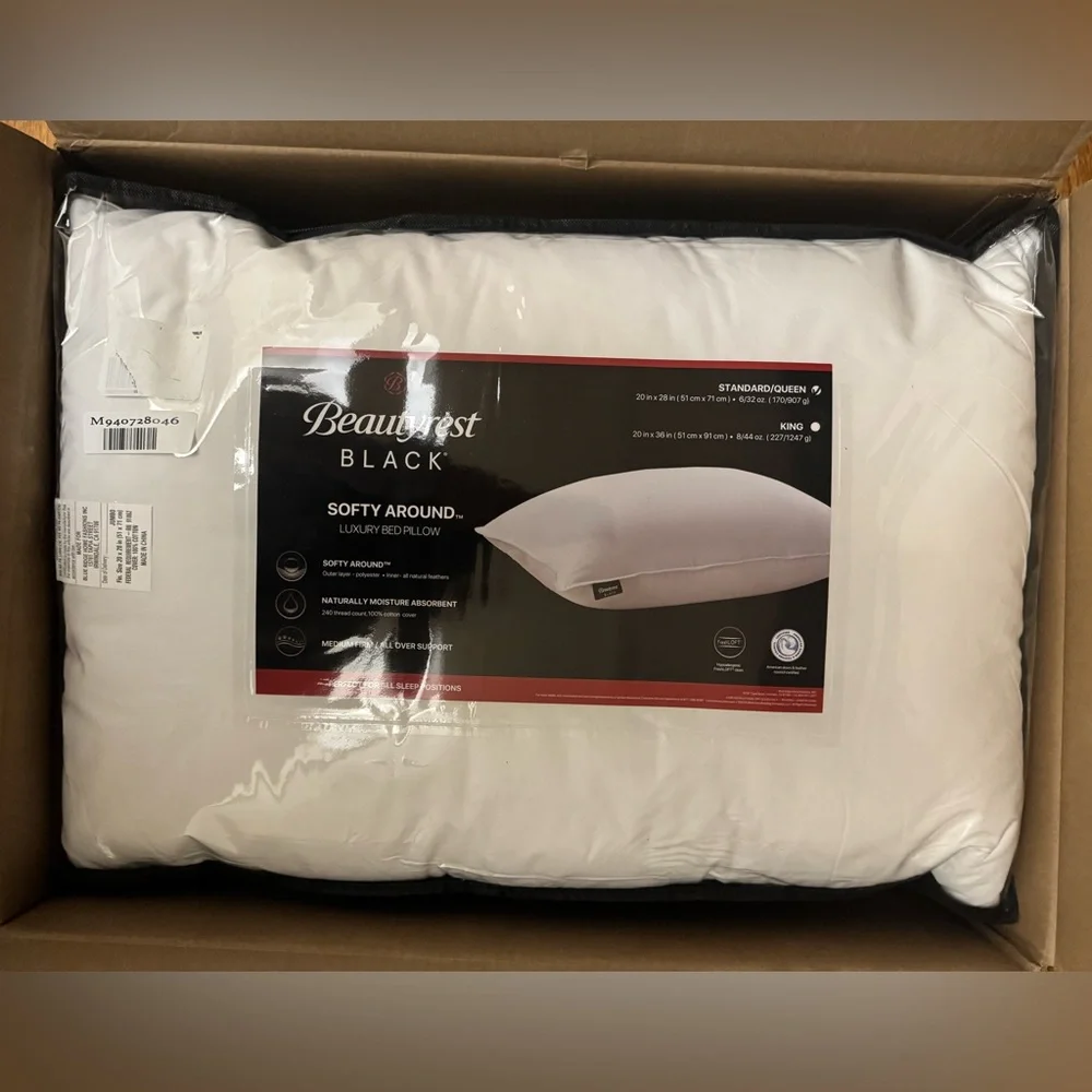 🎉LAST CHANCE🎉BEAUTYREST BLACK Luxurious Feather Blend‎ Pillow